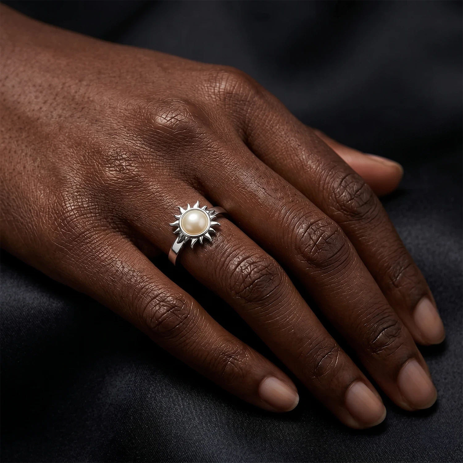 Pearl Sun ring