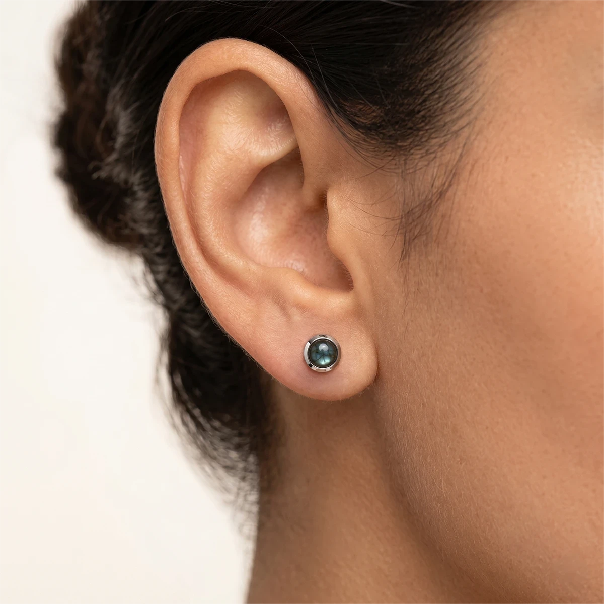 Labradorite Classic Stud Earrings