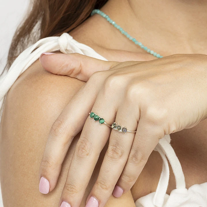 Filicia Malachite ring