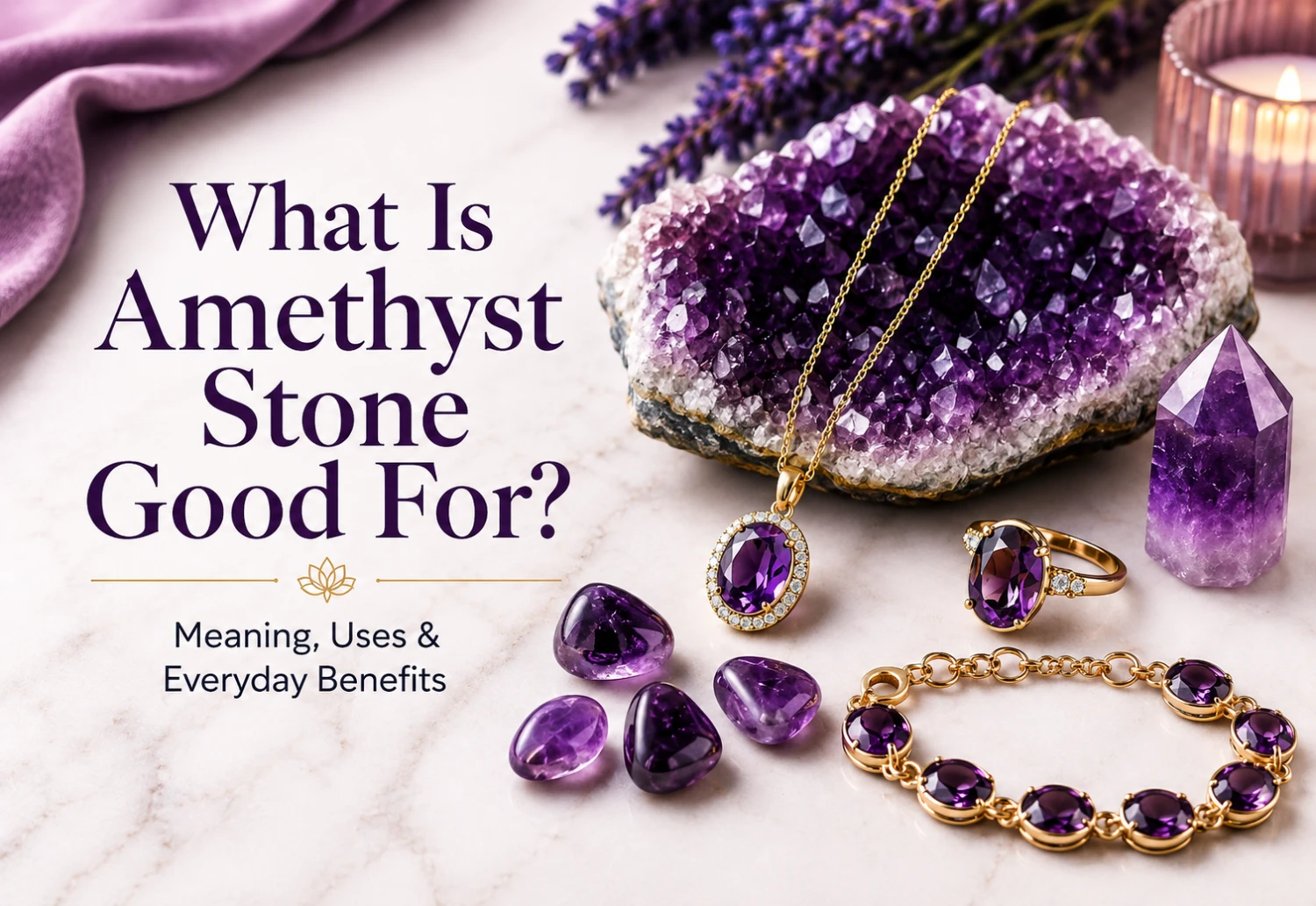 What Is Amethyst Stone Good For? Meaning, Uses, and Everyday Benefits