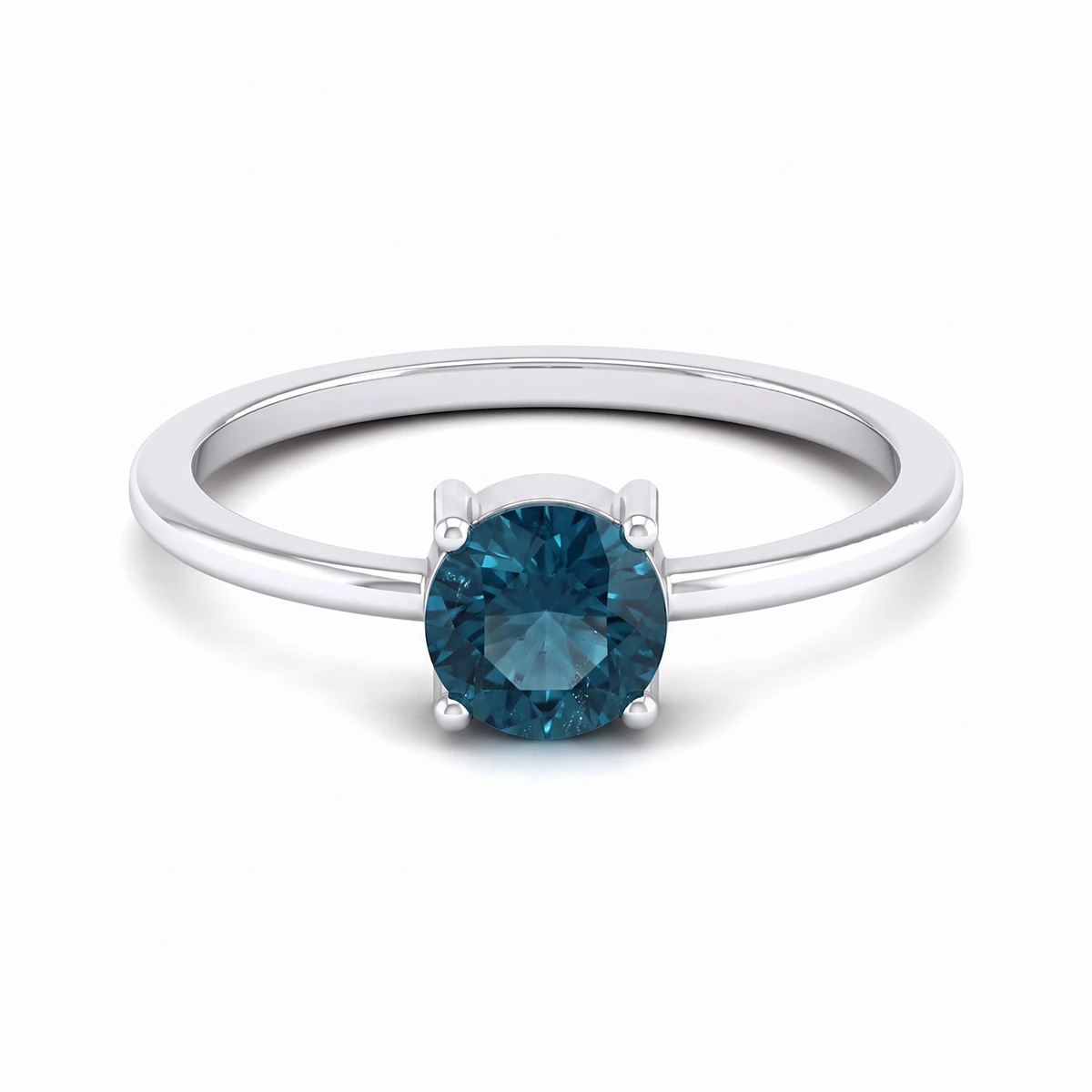 London Blue Topaz Petite Ring