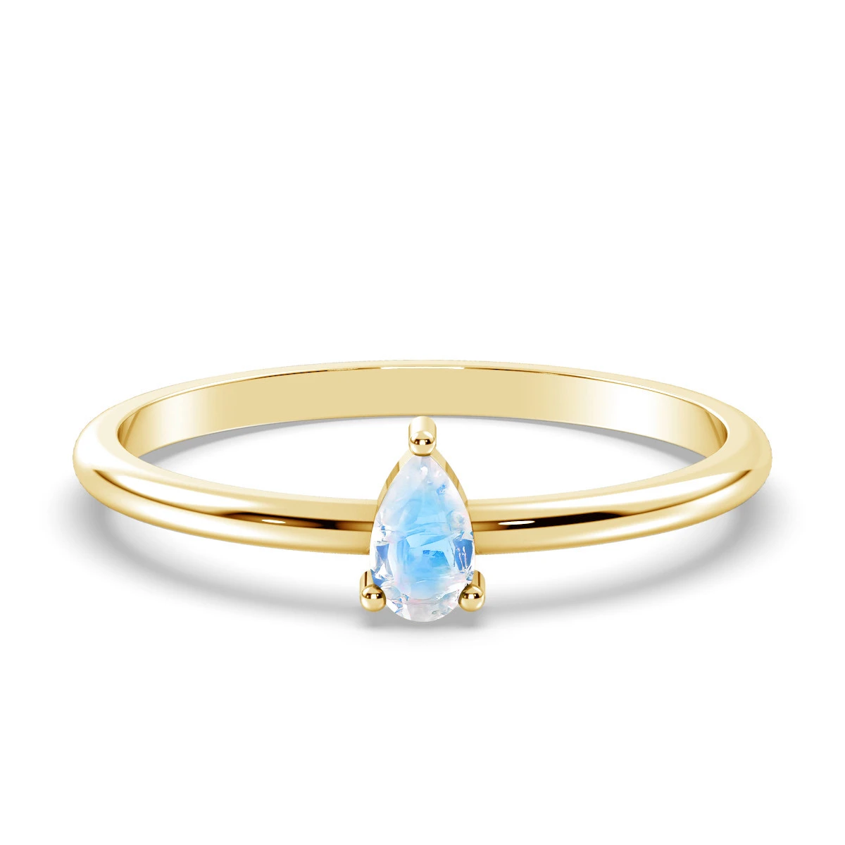 Sonia Blue Adularescence Moonstone ring