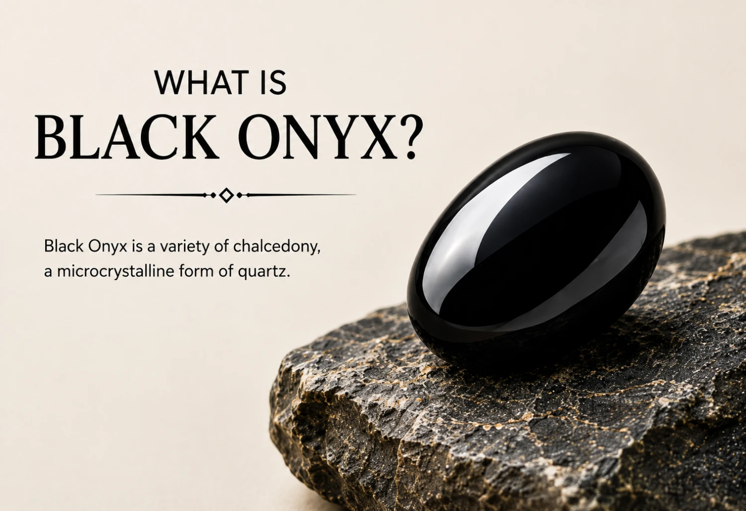 Black Onyx Gemstone: What It Means, How It Works, and Why People Use It