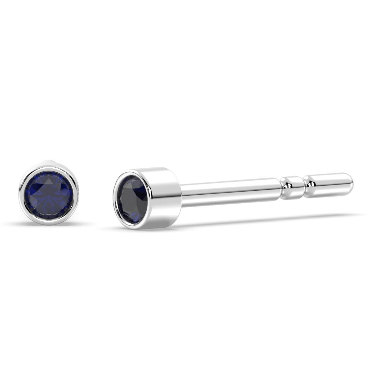 Blue Nirvaan Sapphire Earrings