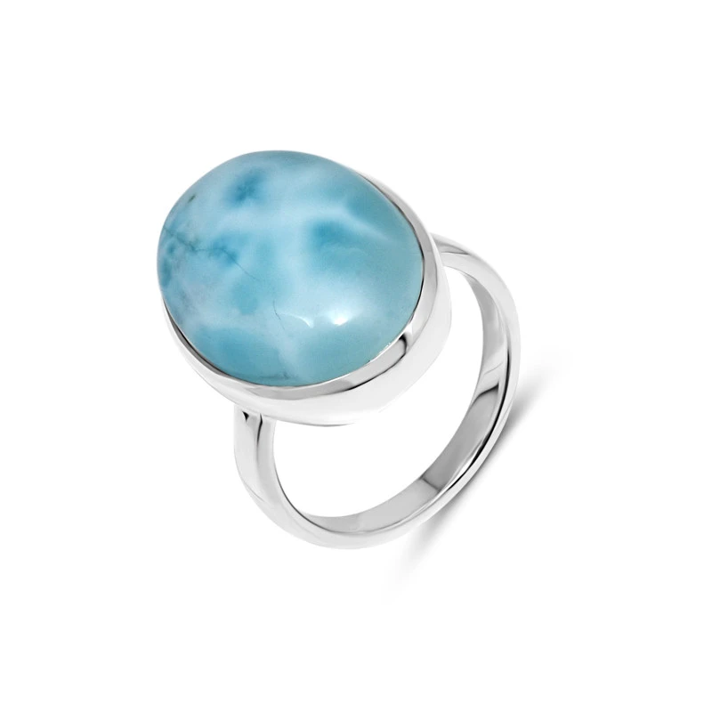 TideKiss Larimar Ring