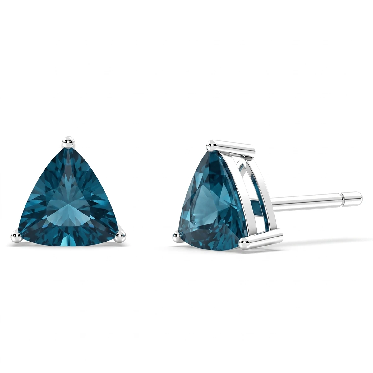 London Blue Topaz Trillian Stud Earrings