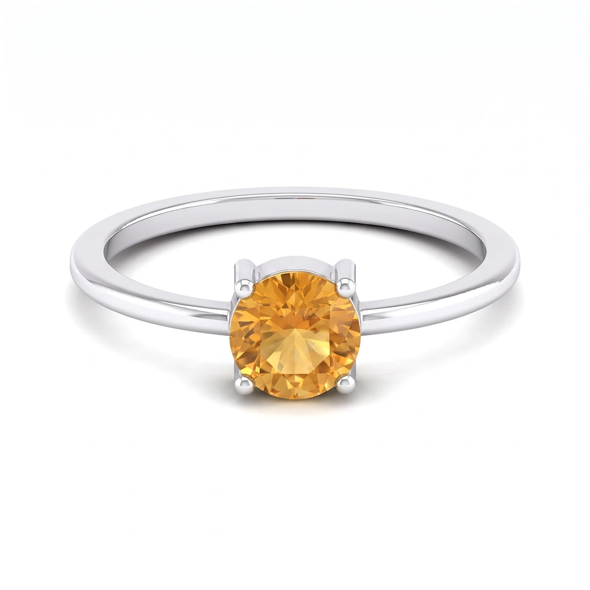 Citrine Petite Ring