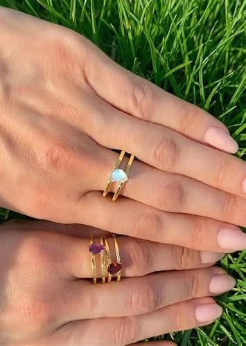 Anita Amethyst ring