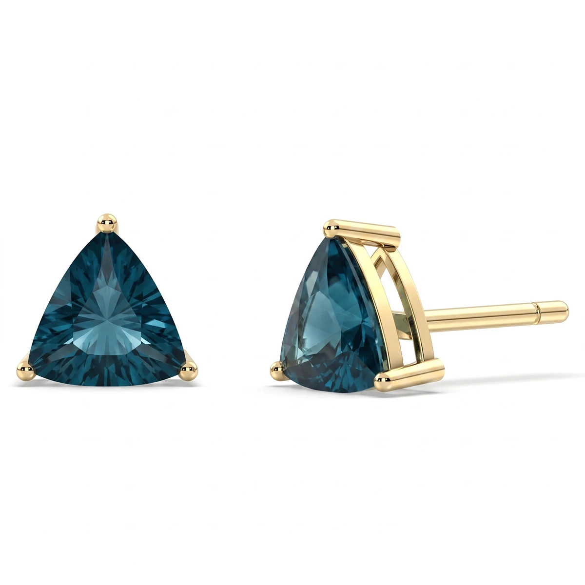 London Blue Topaz Trillian Stud Earrings