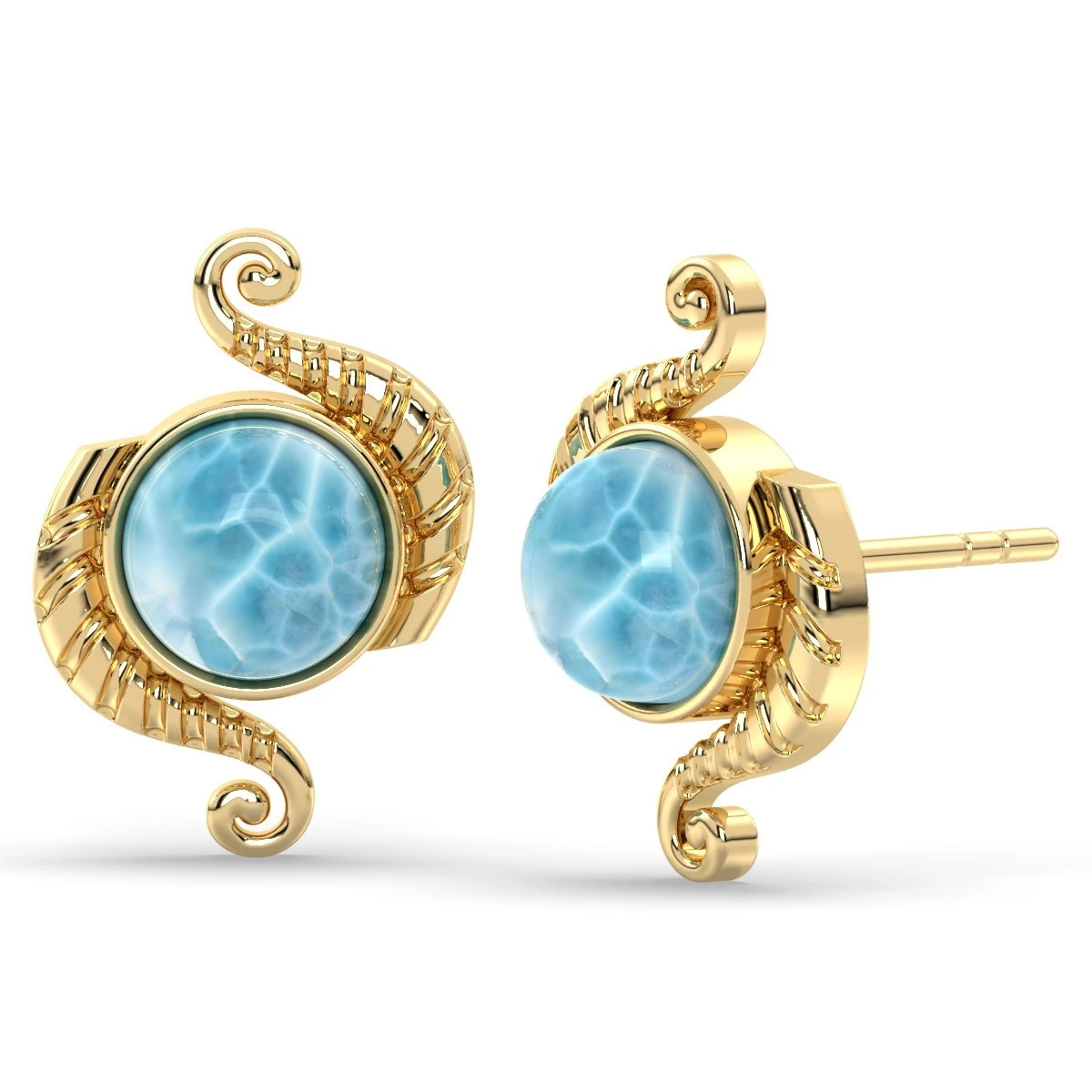Can’t Find Jewelry That Reflects Your Love for Nature? Larimar Earrings Offer a True Connection to the Ocean