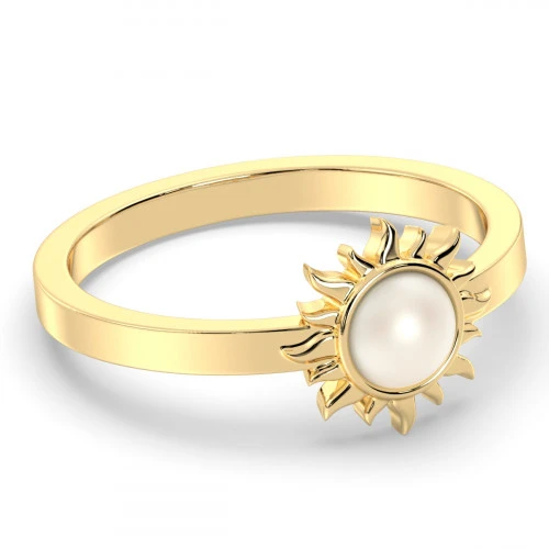 Pearl Sun ring